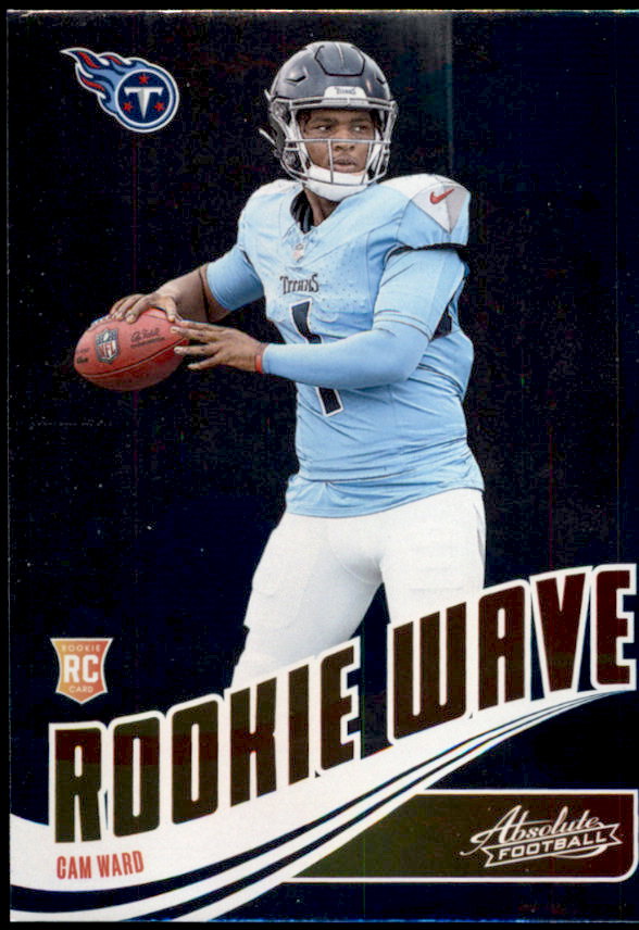 Football Rw 2025 Absolute Cam Ward #RW-CWD Football Card