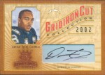 2002 Reche Caldwell Donruss Gridiron Kings - Cut Collection Autograph (#'d to 350) (#:GC36) (Stock: 1) - $15.00