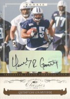 2006 Quinton Ganther Donruss Classics - Autograph Rookie (#'d to 799) (#:175) (Stock: 1) - $10.00