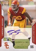 2008 Lawrence Jackson Upper Deck Draft Edition - Autograph (#:63) (Stock: 1) - $15.00