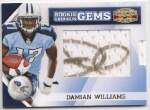 2010 Damian Williams Panini Gridiron Gear - Rookie Autograph Jersey (#'d to 206) (#:271) (Stock: 2) - $15.00