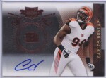 2010 Carlos Dunlap Panini Plates and Patches - Autograph Rookie (#'d to 99) (#:112) (Stock: 1) - $12.00