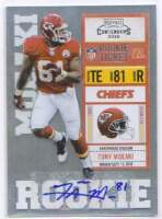 2010 Tony Moeaki Playoff Contenders - Rookie Autograph (#:195) (Stock: 1) - $17.50