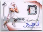 2010 Toby Gerhart SP Authentic - Autograph Patch Rookie (#'d to 399 - 2 Color) (#:129) (Stock: 1) - $17.50