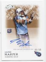 2011 Jamie Harper Topps Legends - Rookie Autograph Bronze (#'d to 99) (#:RA-JH) (Stock: 1) - $12.50