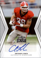 2014 Arthur Lynch Leaf Draft - Autograph (#:A-AL1) (Stock: 1) - $6.00