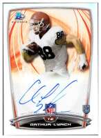 2014 Arthur Lynch Bowman - Rookie Chrome Refractor Autograph (#:22) (Stock: 1) - $5.00