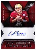 2014 Chase Rettig SPx - Rookie Autograph (#'d to 299) (#:121) (Stock: 1) - $4.50