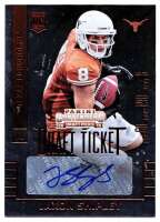 2015 Jaxon Shipley Panini Contenders Draft Picks - College Draft Ticket Red Foil Autograph (#:200) (Stock: 1) - $6.00