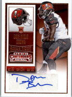 2015 Dominique Brown Panini Contenders - Rookie Autograph (#:195) (Stock: 2) - $6.00