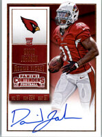 2015 David Johnson RB Panini Contenders - Rookie Autograph Variation (#:209B) (Stock: 1) - $30.00