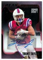2017 Trent Taylor Sage Hit Premier Draft - Peak Performance Autograph (#:PK-TrT) (Stock: 1) - $6.00