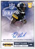 2014 Dri Archer Panini Contenders - Draft Class Autograph (#:RDA-DA) (Stock: 1) - $5.00