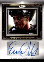 2019 Emanuel Hall Sage HIT - Premium Portrait Autograph Gold (#'d to 10) (#:PPA-09) (Stock: 1) - $6.50