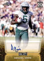 2020 Denzel Mims Leaf Draft - Autograph Gold (#:BA-DM1) (Stock: 1) - $5.00