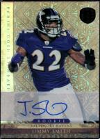 2011 Jimmy Smith CB Panini Gold Standard - Rookie Autograph Silver (#'d to 499) (#:196) (Stock: 1) - $6.00