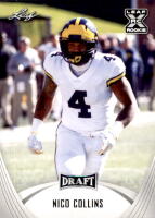 2021 Nico Collins Leaf Draft - Rookie Year (#:29) (Stock: 5) - $1.00