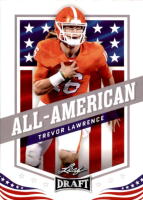 2021 Trevor Lawrence Leaf Draft - All-American (#:50) (Stock: 7) - $6.00