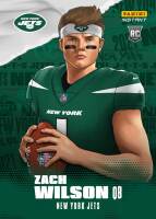 2021 Zach Wilson Panini Instant NFL Draft Night Illustration - Rookie (5278 made) (#:IS-ZW) (Stock: 15) - $8.00