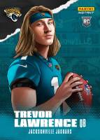 2021 Trevor Lawrence Panini Instant NFL Draft Night Illustration - Rookie (13593 made) (#:IS-TL) (Stock: 28) - $9.50
