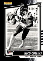 2021 Nico Collins Panini Instant Black & White Rookies - (1 of 2728) (#:26) (Stock: 4) - $2.00