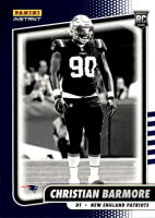 2021 Christian Barmore Panini Instant Black & White Rookies - (1 of 2728) (#:43) (Stock: 5) - $1.25