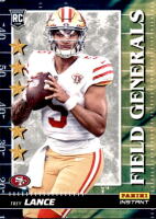 2021 Trey Lance Panini Instant Field Generals - Rookie (1 of 2088) (#:FG28) (Stock: 4) - $5.00