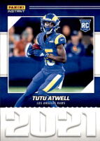 2021 Tutu Atwell Panini Instant Year One - Rookie (1 of 1269) (#:18) (Stock: 3) - $1.50