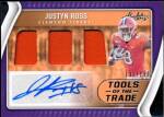 2022 Justyn Ross Panini Chronicles Draft Picks - Absolute Tools of the Trade Patch Autograph (#'d to 199) (#:TTT-JRO) (Stock: 1) - $20.00