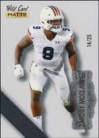 2022 Zakoby McClain Wild Card Matte - 50 Stripe (#'d to 25) (#:140) (Stock: 1) - $4.00