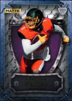 2022 Christian Watson Wild Card Matte - Weekend Warrior Chase Purple (#'d to 150) (#:9) (Stock: 1) - $3.00