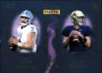 2022 Sam Howell Wild Card Matte - Dueling Guns (with Jack Coan) Chase #'d 22/25 (#:15) (Stock: 1) - $3.50