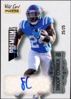 2022 Snoop Conner Wild Card Matte - Premium Autograph Red (#'d to 25) (#:MB-A) (Stock: 1) - $5.00