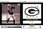2022 Romeo Doubs Panini Instant Black & White Rookies - (1 of 649) (#:38) (Stock: 1) - $2.00
