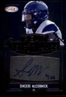 2022 Sincere McCormick Sage - Peak Performance Autograph Silver (#'d to 25) (#:PKA-SM) (Stock: 1) - $4.00