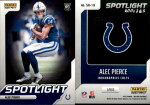 2022 Alec Pierce Panini Instant Spotlight Rookies - (1 of 603) (#:19) (Stock: 1) - $2.00