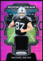2023 Michael Mayer Panini Prizm - Rookie Gear Jersey Pink Prizm (#:RG-MM) (Stock: 1) - $6.00