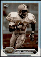 2023 Barry Sanders Topps Composite - Topps Chrome Sepia Refractor (#:9) (Stock: 1) - $1.50