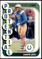 2024 Laiatu Latu Score - Protential (#:22) (Stock: 8) - $0.75