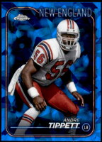 2024 Andre Tippett Topps Chrome Sapphire (#:128) (Stock: 1) - $1.50