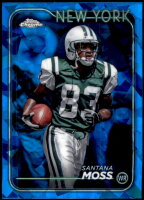2024 Santana Moss Topps Chrome Sapphire (#:148) (Stock: 1) - $1.50