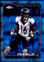 2024 Troy Franklin Topps Chrome Sapphire - Rookie (#:215) (Stock: 1) - $2.25