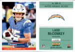 2024 Ladd McConkey Panini Instant Retro Rated Rookie - (1 of 890) (#:16) (Stock: 2) - $4.00