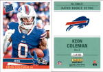 2024 Keon Coleman Panini Instant Retro Rated Rookie - (1 of 890) (#:21) (Stock: 4) - $3.00