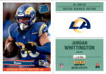 2024 Jordan Whittington Panini Instant Retro Rated Rookie - (1 of 890) (#:28) (Stock: 3) - $3.00