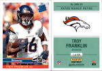 2024 Troy Franklin Panini Instant Retro Rated Rookie - (1 of 890) (#:29) (Stock: 3) - $3.00