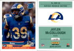 2024 Jaylen McCollough Panini Instant Retro Rated Rookie - (1 of 890) (#:38) (Stock: 2) - $3.00