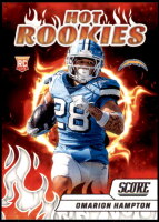 2025 Omarion Hampton Score - Hot Rookies (#:14) (Stock: 1) - $2.50