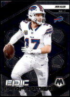 2025 Josh Allen QB Panini Mosaic - Epic Performers (#:9) (Stock: 3) - $3.00