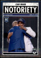 2025 Cam Ward Panini Mosaic - Notoriety (#:17) (Stock: 3) - $4.00